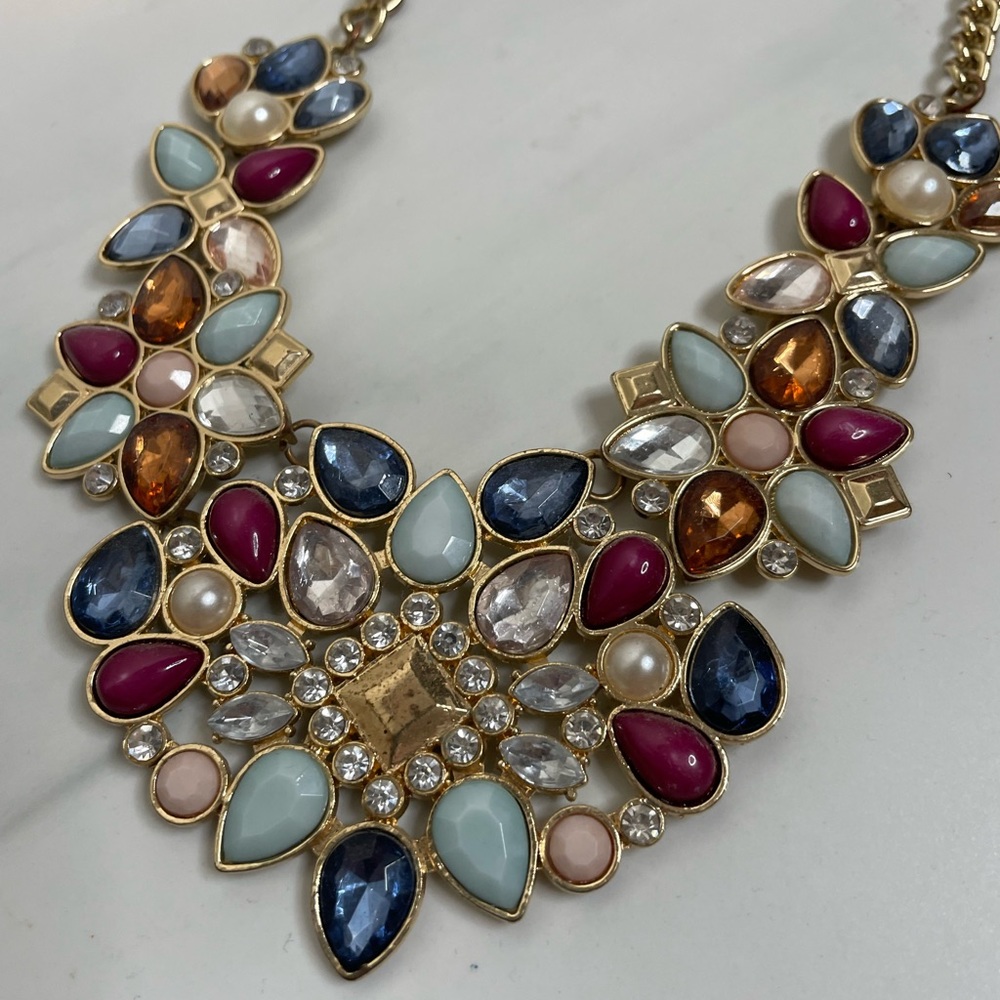 Colorful Gem Necklace
